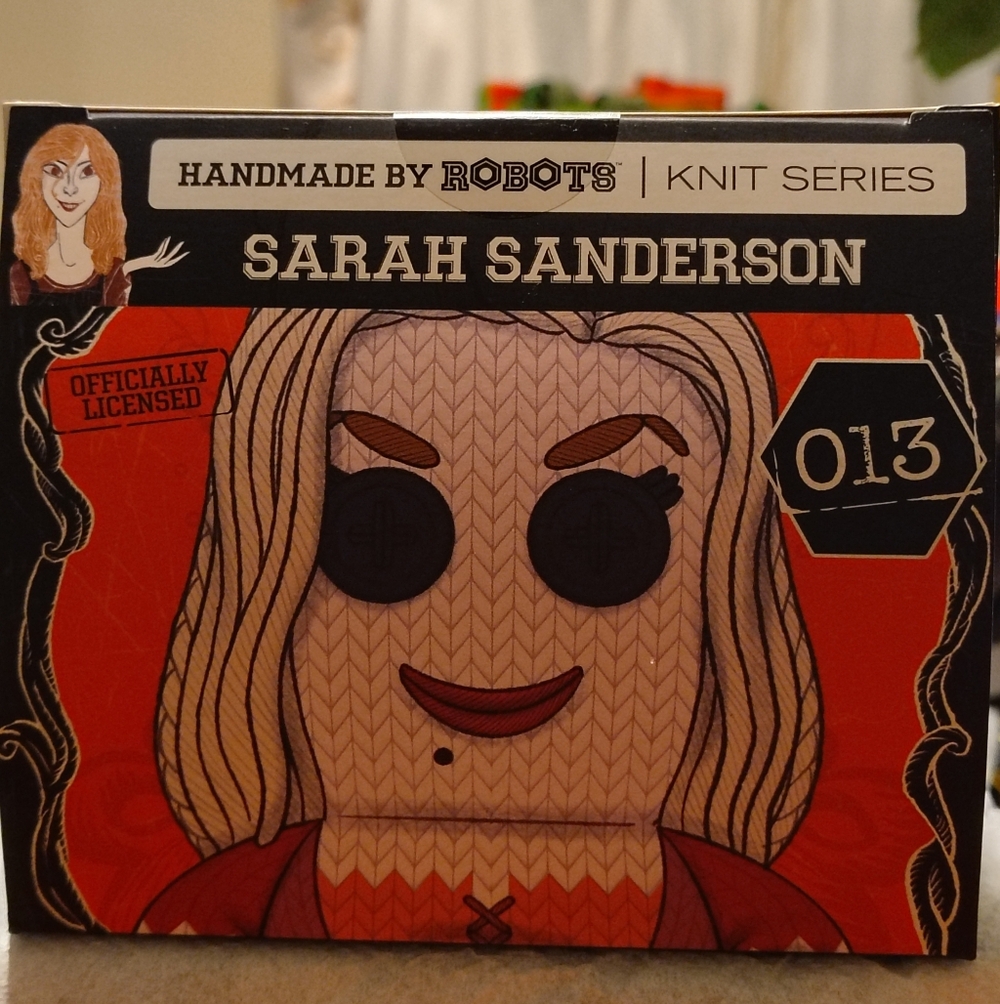 Disney Handmade By Robots Hocus Pocus Sarah Sanderson Knit Series Vinyl Figure - Picture 6 of 7
